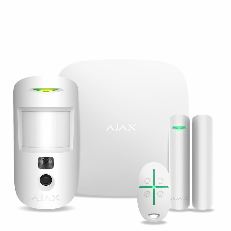 Комплект охоронної сигналізації Ajax HDR StarterKit Cam White (StarterKit Cam)