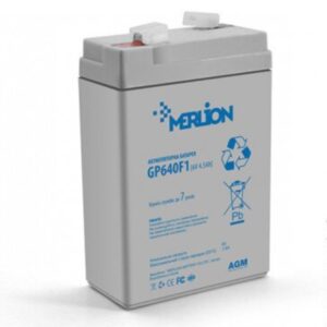 Акумуляторна батарея Merlion AGM GP628F1 6 V 2,8Ah (67 x 35 x 100 (105)) Q25 Merlion 16288