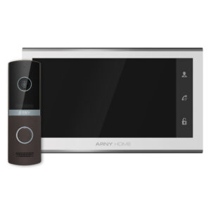 Комплект відеодомофона Arny AVD-7323A WiFi 2MPX White/Brown