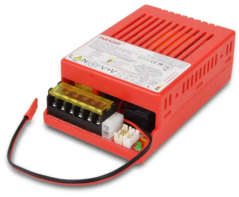 Блок живлення Faraday Electronics 55W UPS Smart ASCH PL під акумулятор 9-12А/г