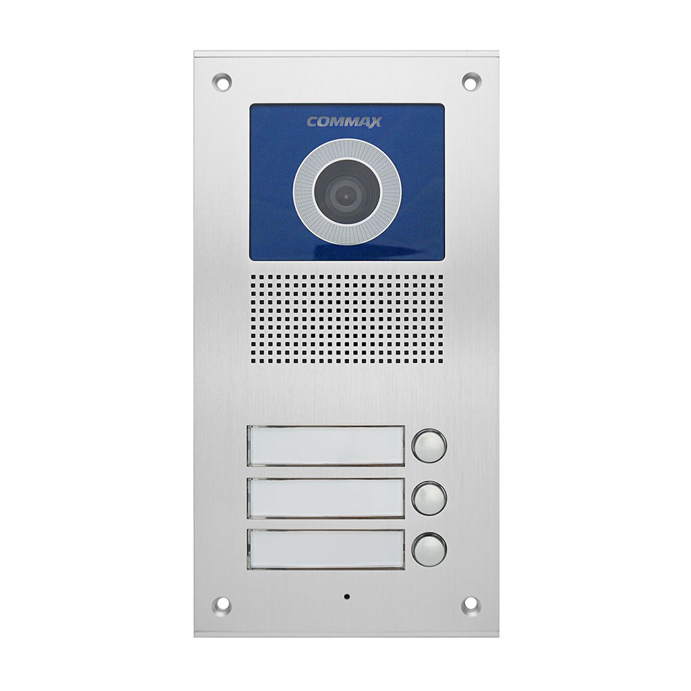 Багатоабонентська виклична панель Commax DRC-3UC Silver