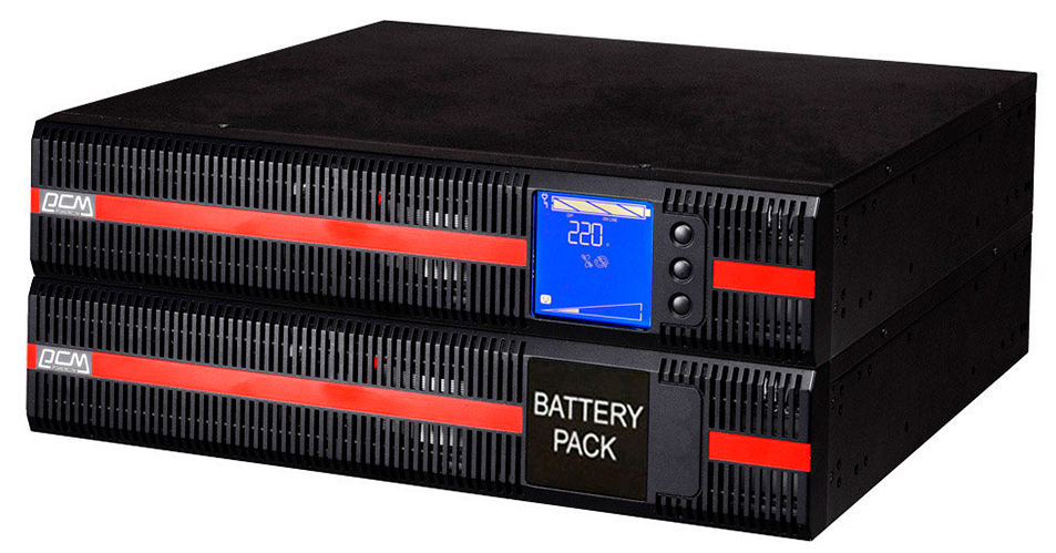ДБЖ Powercom 10kVA//10kW PF=1 online RS232 USB LCD (MRT-10K)