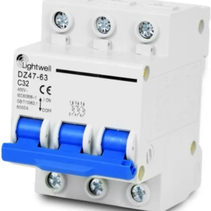 Автоматичний вимикач Lightwell MCB 3P 32A (256725)