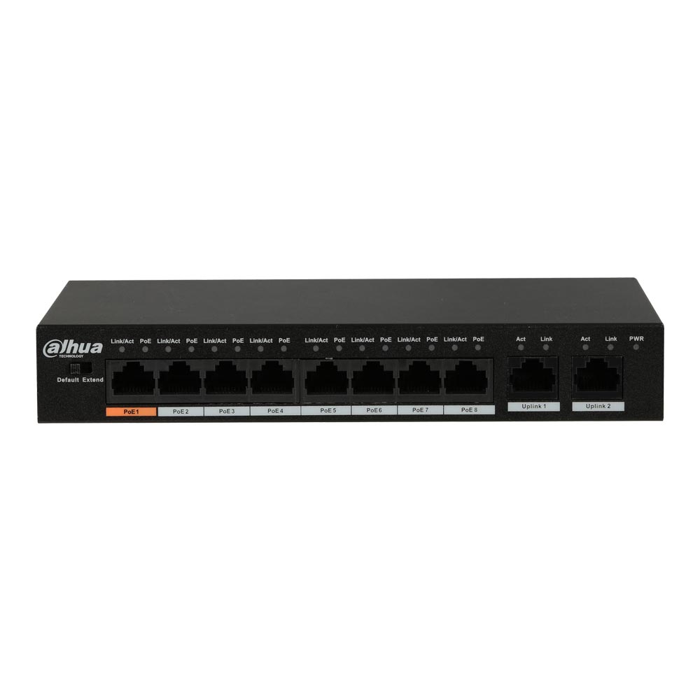 POE комутатор 8-й портове Dahua DH-PFS3010-8ET-96 Dahua 10334