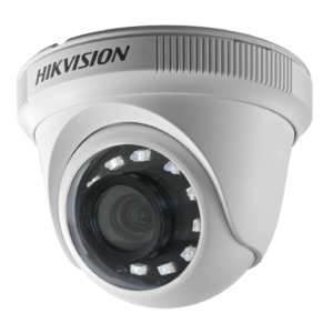 HD-TVI відеокамера купольна Hikvision DS-2CE56D0T-IRPF (C) (2.8) White
