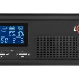 ДБЖ з правильною синусоїдою LogicPower 12V LPE-B-PSW-1000VA+ (600Вт) 1-30A Black (19407)