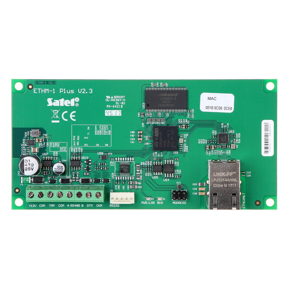 Ethernet модуль Satel ETHM-1 Plus Satel 7694