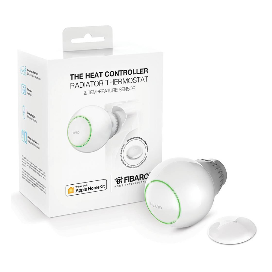 Радіаторний термостат FIBARO Heat Controller Starter Pack для Apple HomeKit - FIB_FGBHT-001-START Fibaro 12293-1