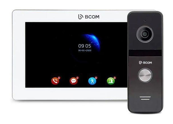 Комплект відеодомофону BCOM BD-770FHD Kit White (242051)