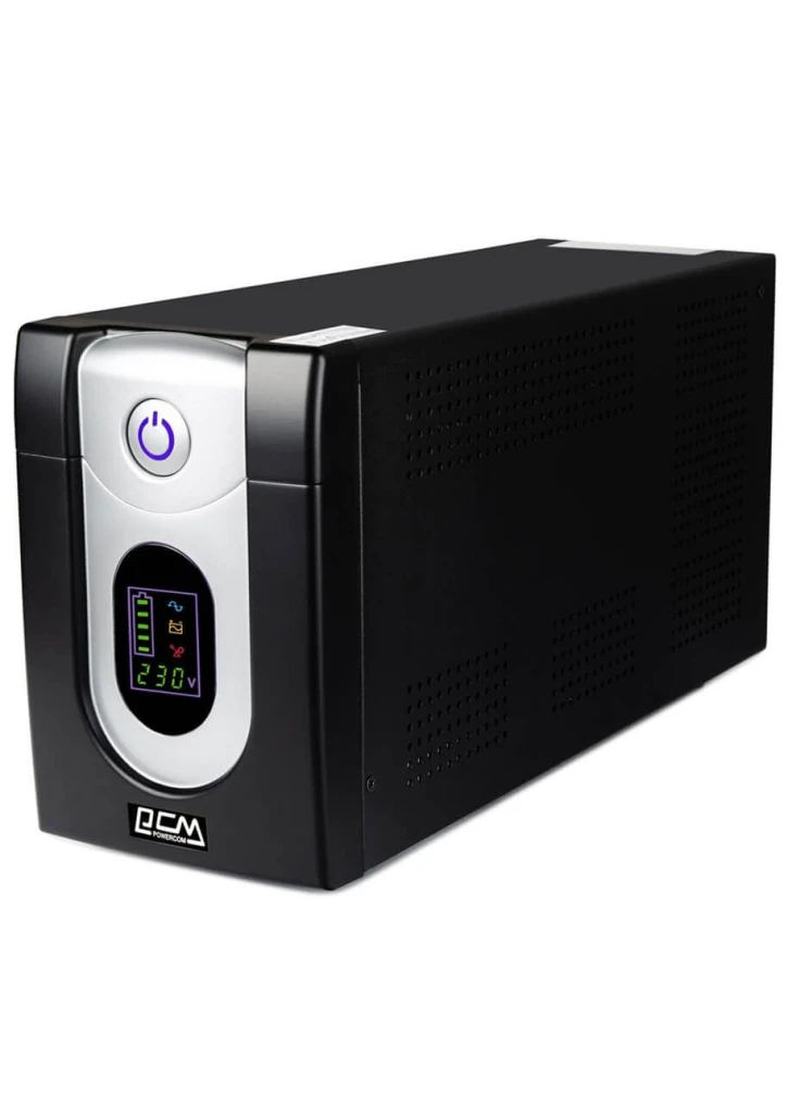 ДБЖ Powercom 1025VA/615W line-interactive USB 4+2 IEC (IMD-1025AP LCD) Powercom 15915 - Зображення 3