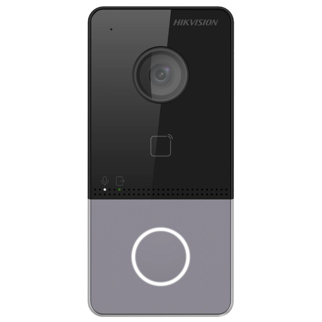 IP виклична панель Hikvision DS-KV6113-WPE1(C) Grey
