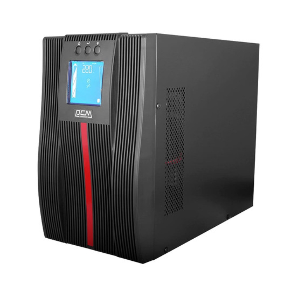 ДБЖ Powercom 2000VA PF=1 online RS232 USB 8 IEC LCD (MAC2000IEC) Powercom 15891