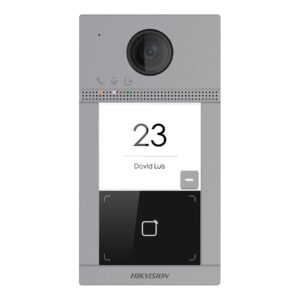IP-виклична панель Hikvision DS-KV8113-WME1(B)/Flush Silver