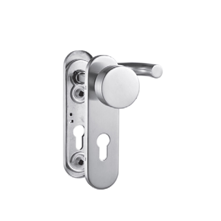 Протипожежні ручки ISEO 032403 (72мм FIX-MOV CYL_HOLE) PP: silver (RAL 9006) 9мм ISEO 11860