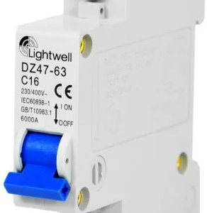 Автоматичний вимикач Lightwell MCB 1P 16A (256721)