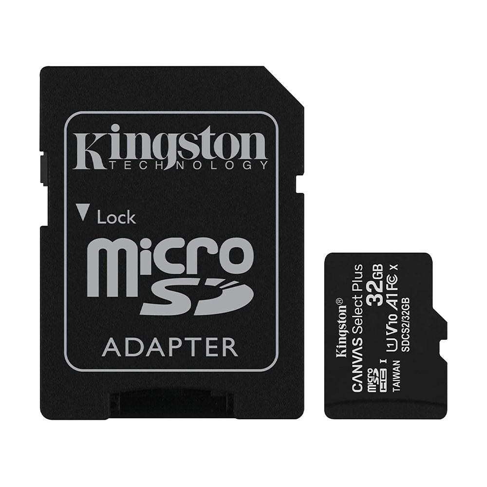 Карта пам'яті Kingston 32GB micSDHC class 10 A1 Canvas Select Plus (SDCS2/32GB) Kingston 10745