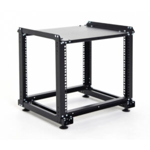 Стійка CSV 8U 750 мм глиб.Lite подвійна чорна (8Л-750-ОС-Ч)