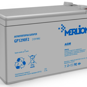 Акумуляторна батарея Merlion AGM 12V 9Ah White (GP1290F2)