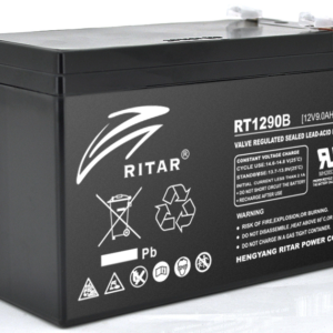 Акумуляторна батарея Ritar AGM 12V 9Ah Black (RT1290B)