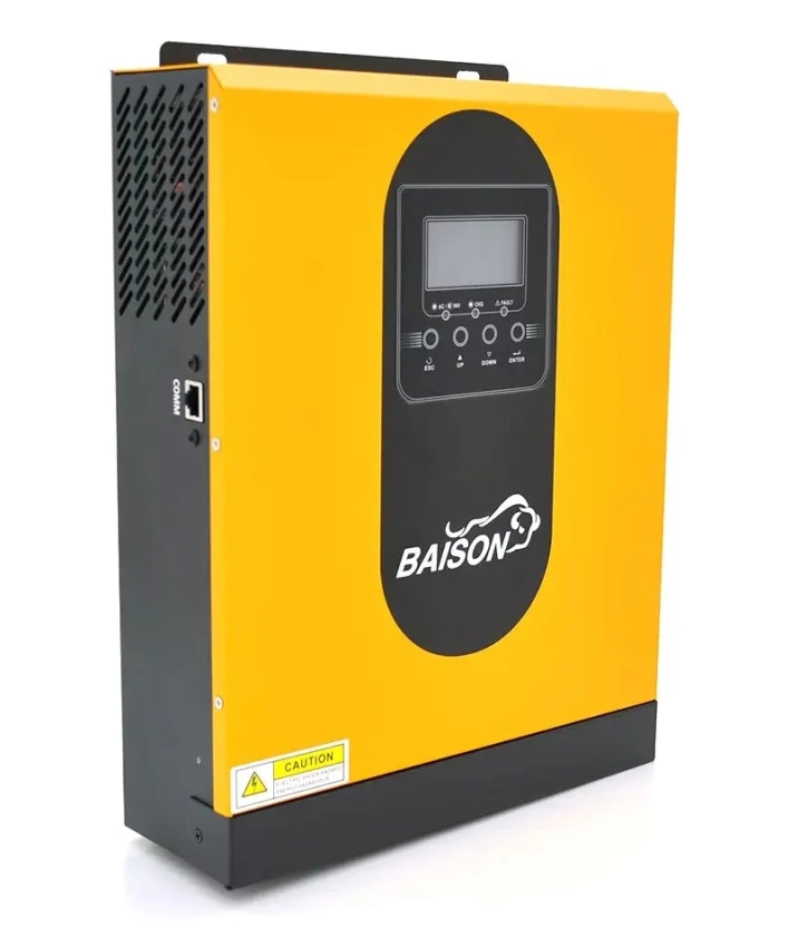 Гібридний ДБЖ (інвертор) Lexron BAISON HPS-1.5-1200W 12V, струм заряду 0-20A, 170-280V, PWM (50А, 50 Vdc)