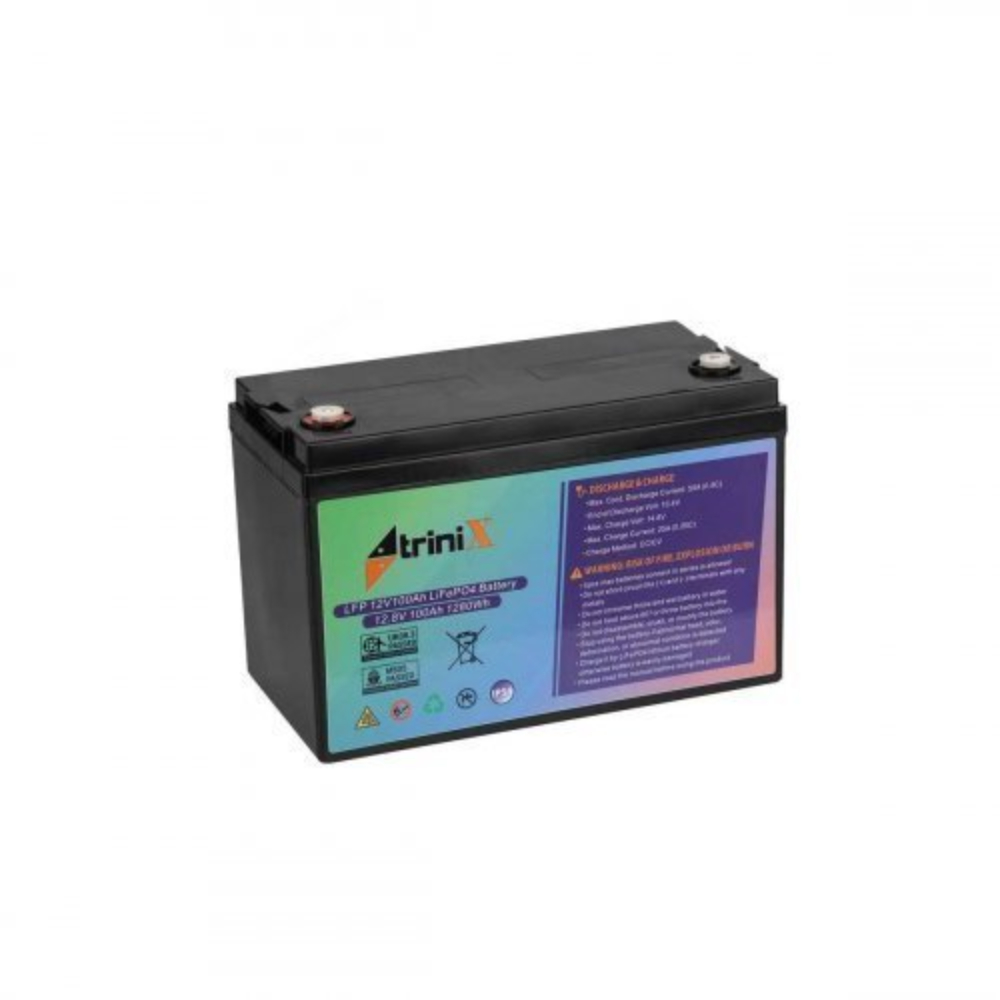 Літій-залізо-фосфатний акумулятор (LiFePO4) TRINIX LFP 12V100Ah TriniX 16117