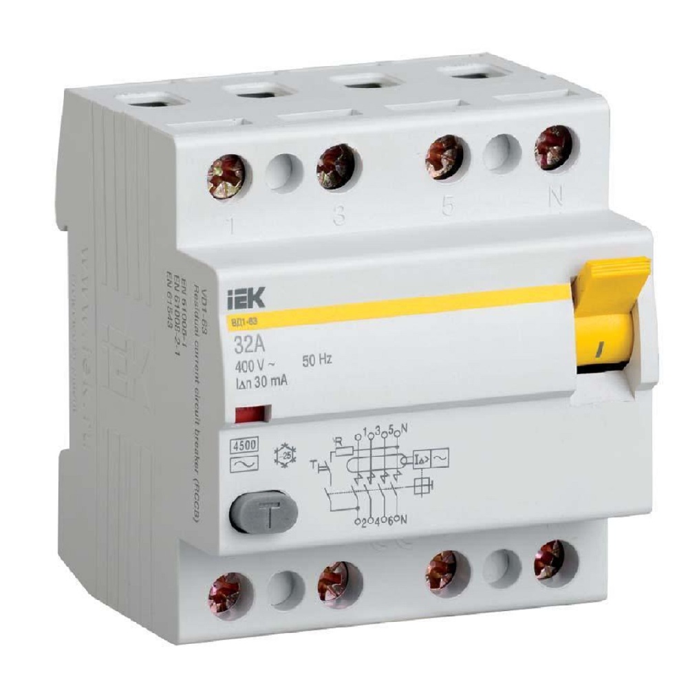 UZO VD1-63 2P 25A 30mA IEK IEK 12229-1