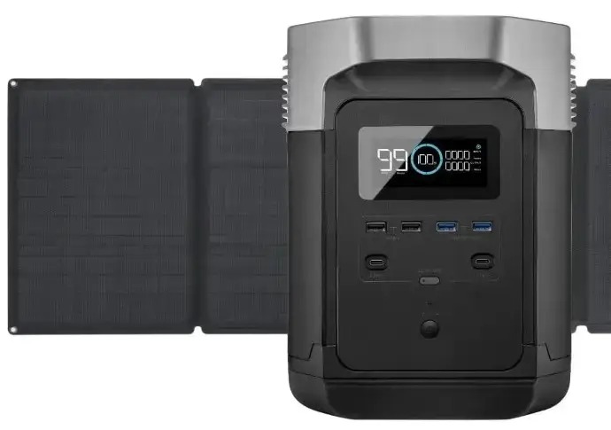 Комплект EcoFlow DELTA + 2 х Сонячні панелі 110W Solar Panel EcoFlow 15703