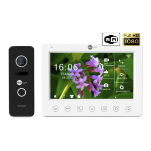 Комплект відеодомофону Neolight NeoKIT HD WiFi Black