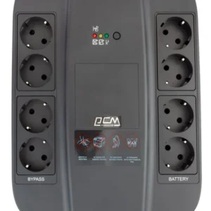ДБЖ Powercom 850VA/510W line-interactive USB 4+4 SCHUKO (SPD.850U.USB) Powercom 15897