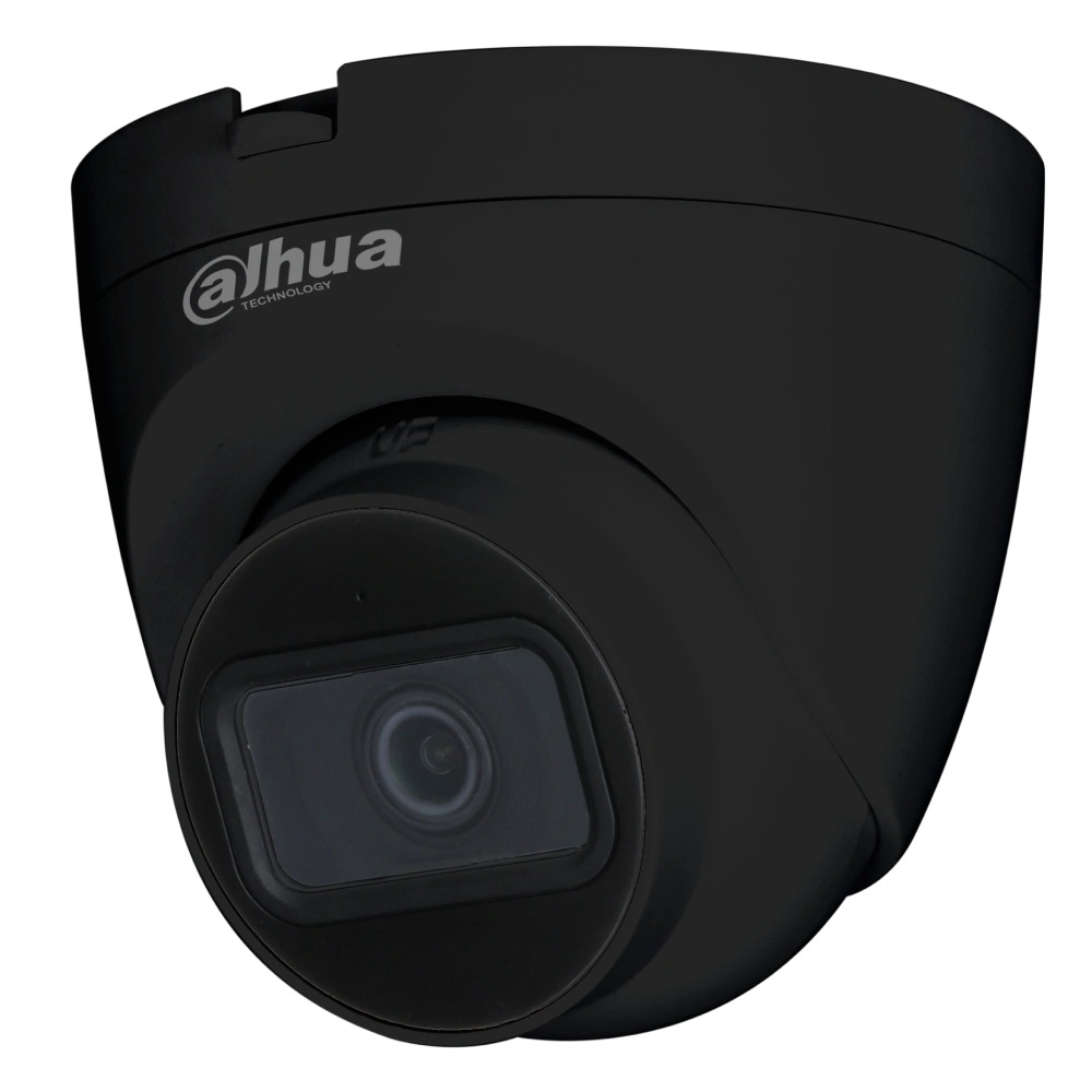 HD-CVI відеокамера купольна Dahua DH-HAC-HDW1200TRQP-BE (2.8) Black
