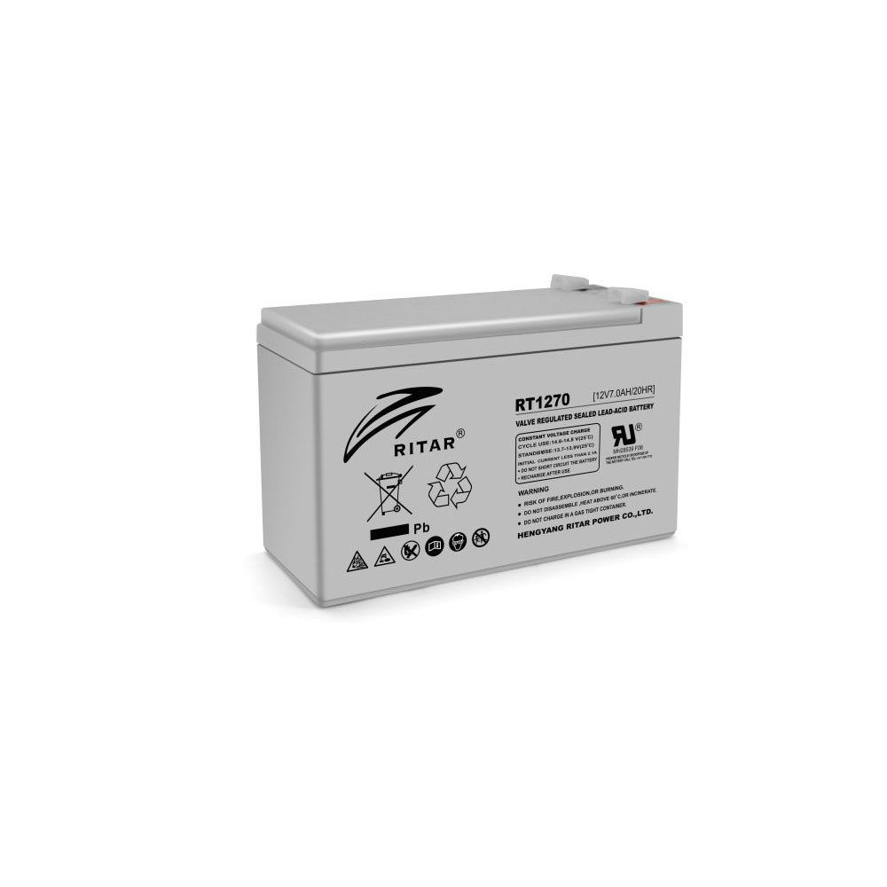 Акумуляторна батарея RITAR AGM RT1270 12V 7.0Ah Ritar 15157