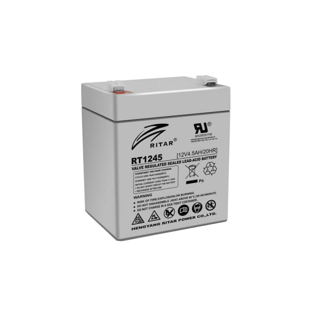Акумуляторна батарея RITAR AGM RT1245 12V 4.5Ah Ritar 15155