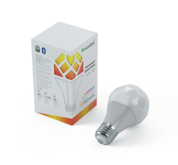Розумна лампа Nanoleaf Essentials E27 9W. Nanoleaf 13366