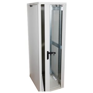 Шафа підлогова ZT-net 33U-600x600 скло сірий