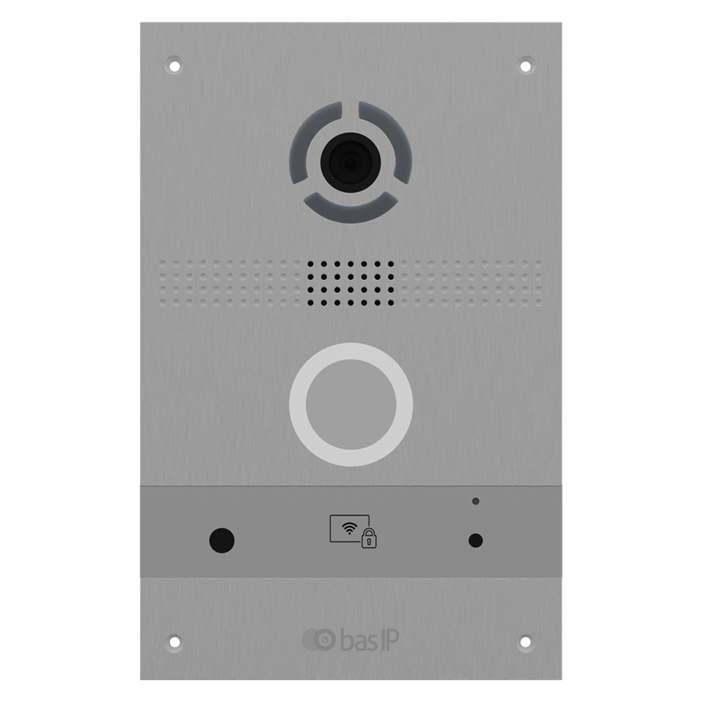 IP виклична панель Bas-IP AV-08FB Silver
