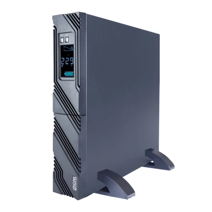 ДБЖ Powercom 1000VA/800W line-interactive R232 USB 8 IEC (SPR.1000.LCD) Powercom 15916