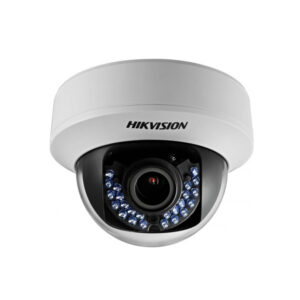 HD-відеокамера купольна Hikvision Turbo DS-2CE56D0T-VFIRF (2.8-12) White