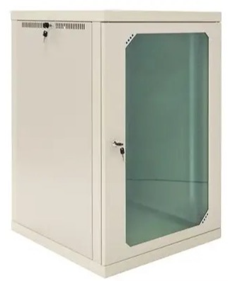 Шафа навісна CSV Wallmount Lite 12U-580 (акрил) 570х647х580 мм сіра (1258-А-ШН)