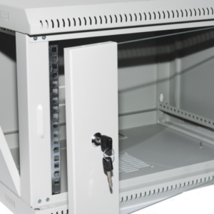 Шафа навісна ZT-net 12U-450 600х645х450 мм, скло сіра (8419)