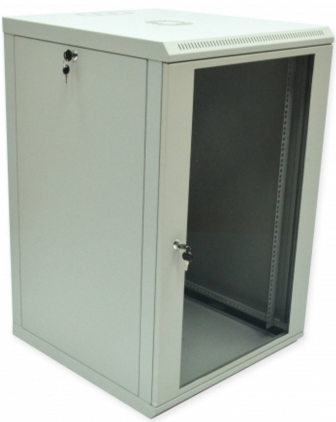 Шафа навісна CMS 18U 600х600х907 мм сіра (UA-MGSWL186G)