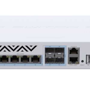 Комутатор MikroTik Cloud Router Switch White (CRS312-4C+8XG-RM)