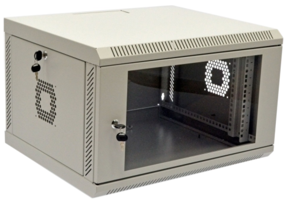 Шафа навісна CMS 6U 600х500х373 мм сіра (UA-MGSWA65G)