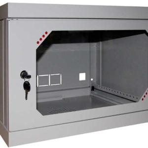 Шафа навісна CSV Wallmount Lite 6U-450 (акрил) 570х377х450 мм сіра (645-А-ШН)