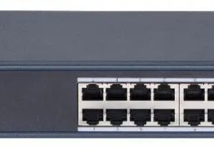 Комутатор Hikvision DS-3E1526P-SI 24-портовий гігабітний керований POE