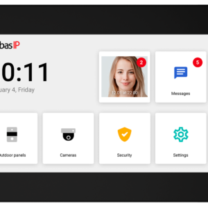 IP відеодомофон Bas-IP AZ-07L Black (AZ-07L_B)
