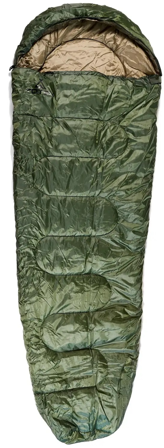 Спальний мішок Totem Hunter XXL кокон лівий Olive (UTTS-005-L)