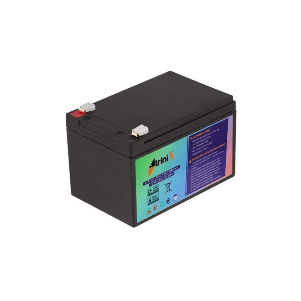 Літій-залізо-фосфатний акумулятор (LiFePO4) TRINIX LFP 12V 12Ah TriniX