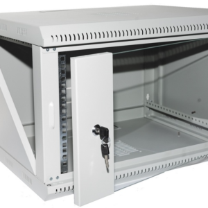Шафа навісна ZT-net 12U-600 600х645х600 мм, скло сіра (8418)