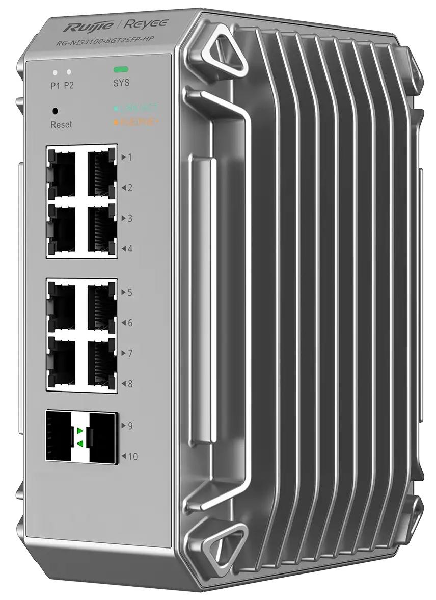 Комутатор Ruijie RG-NIS3100-8GT2SFP-HP