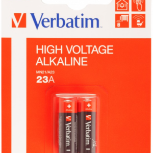 Батарейки лужні Verbatim 23AF (12V 2 шт) (49940)